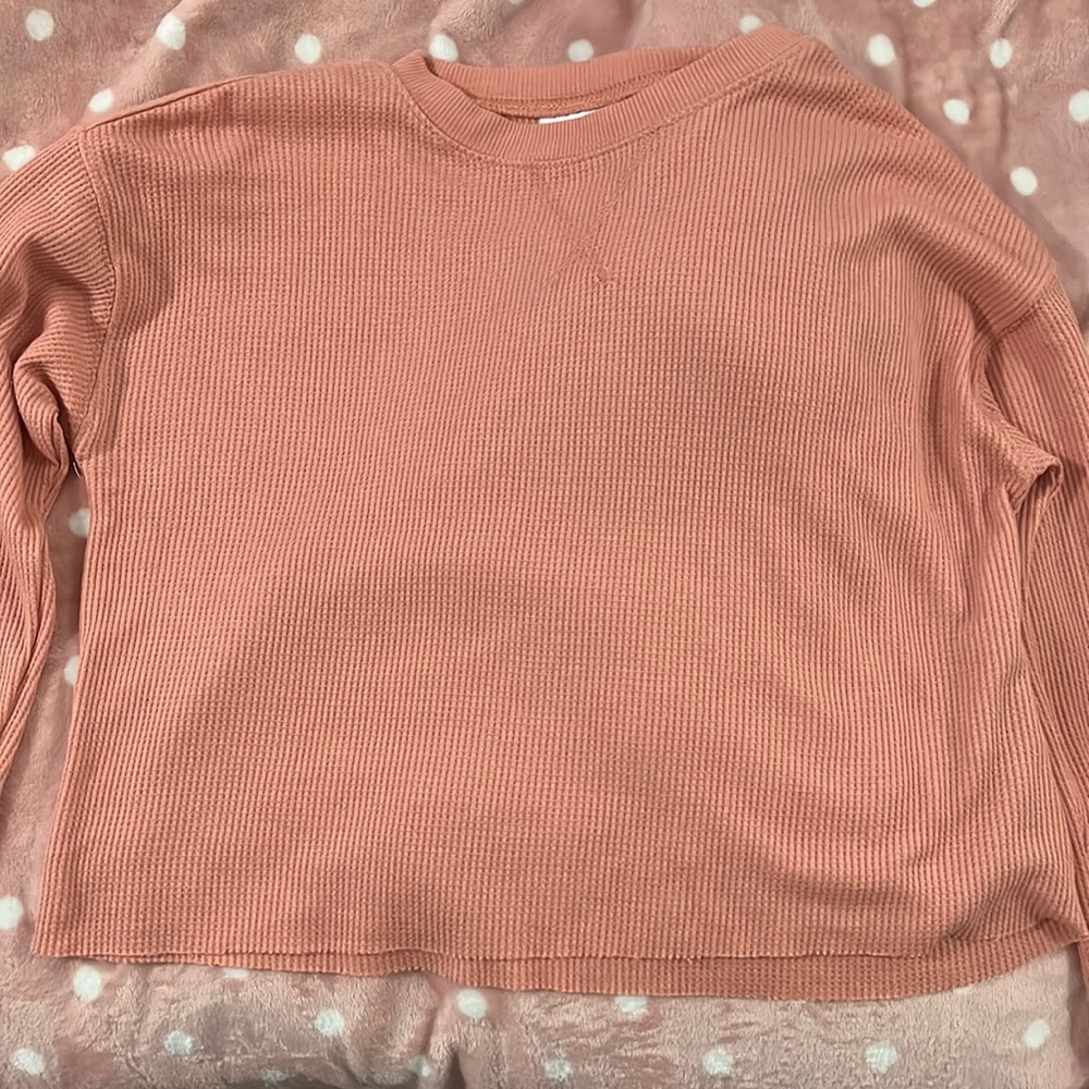 Soft XS colsie pink long sleeve shirt